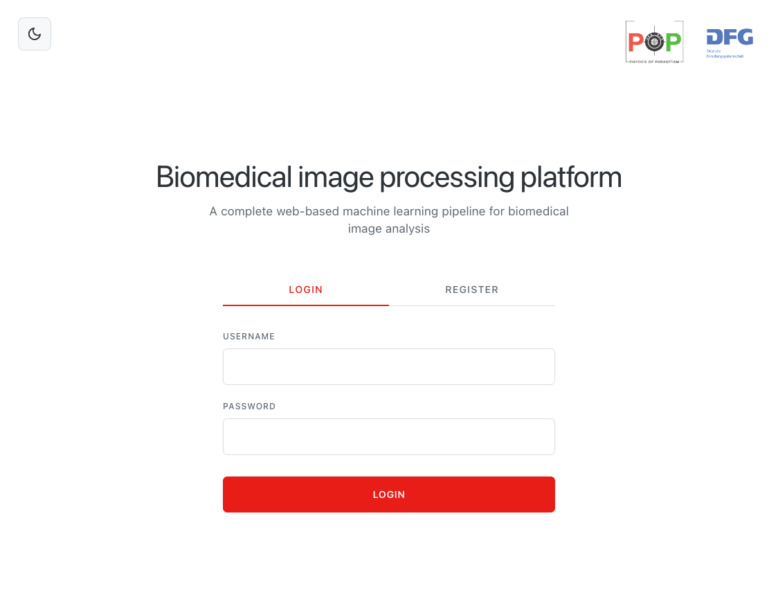 Welcome Page Layout